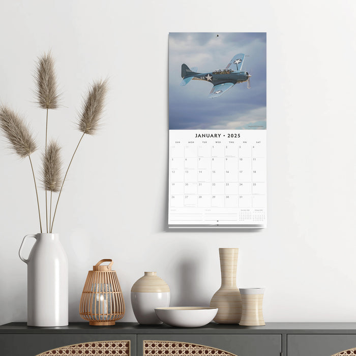 2025 Air Legends Wall Calendar