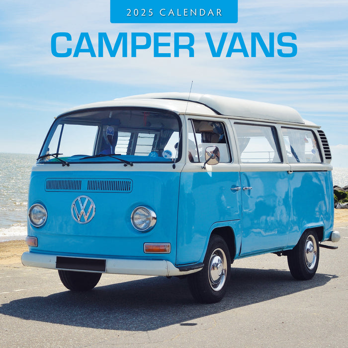 2025 Camper Vans Wall Calendar
