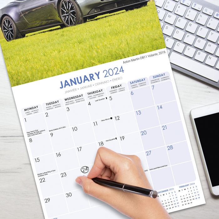 2024 Aston Martin Wall Calendar (Online Exclusive)
