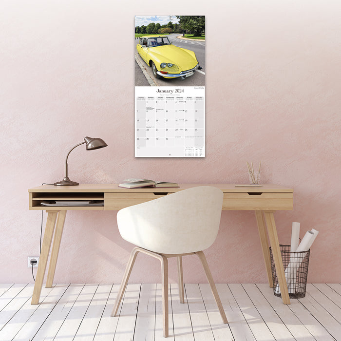 2024 Citroen Classic Cars Wall Calendar (Online Exclusive)