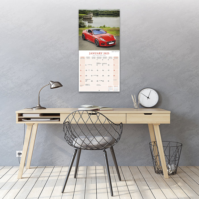 2025 Jaguar Wall Calendar