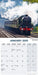 2025 Steam Trains Wall Calendar by  Avonside Publishing Ltd from Calendar Club