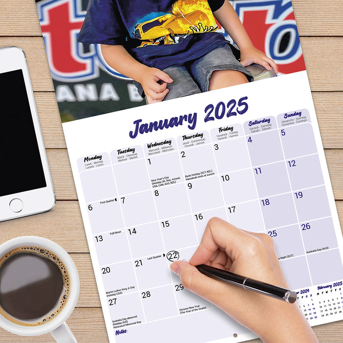 2025 Mullets Wall Calendar