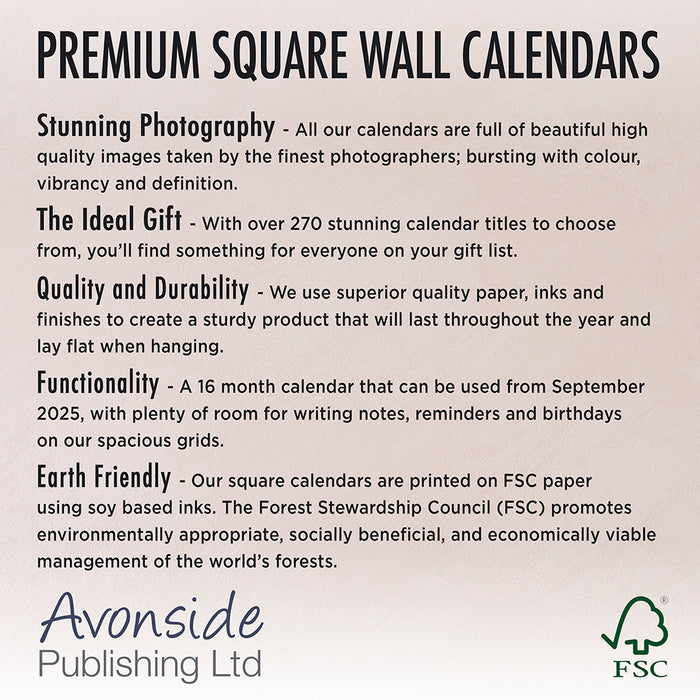 Fox Terrier 2026 Square Wall Calendar (Online Exclusive)