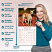 Greyhound 2026 Square Wall Calendar