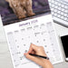 Toy and Miniature Poodle 2026 Square Wall Calendar