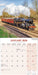 Steam Trains 2026 Square Wall Calendar