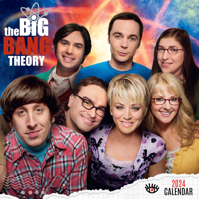 2024 Big Bang Theory Wall Calendar