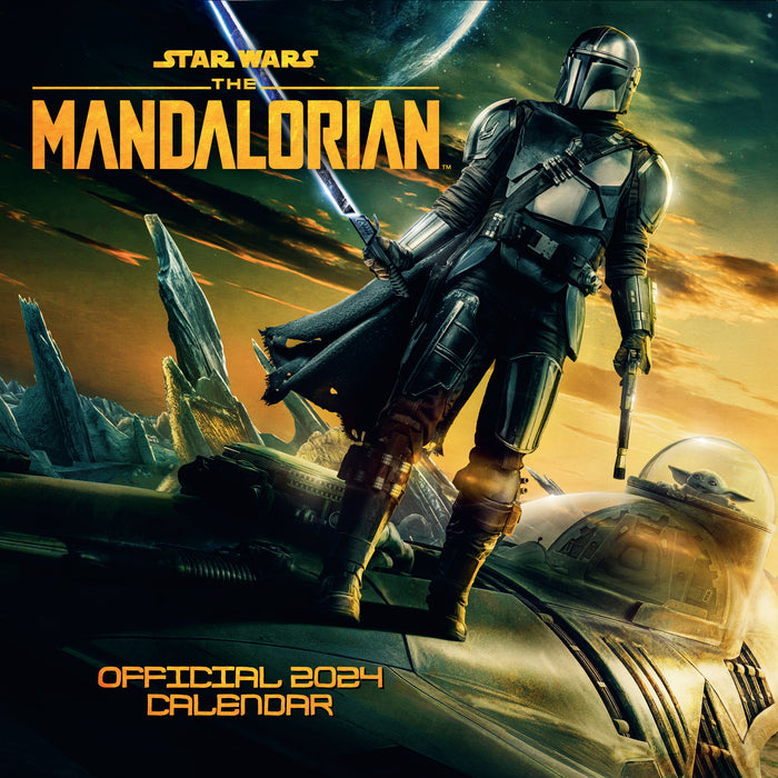 2024 Star Wars: The Mandalorian Wall Calendar
