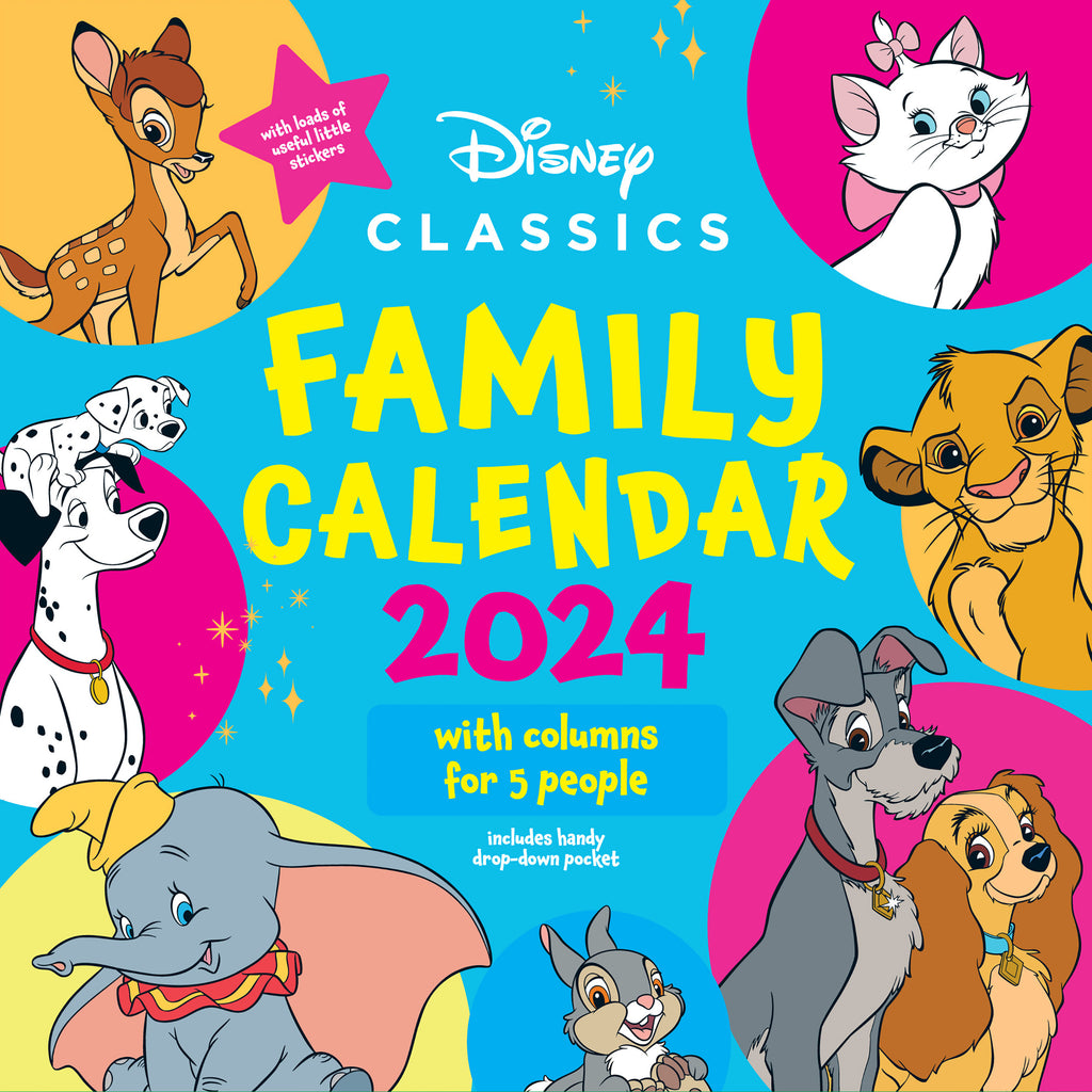 Taiwan Disney Collaboration - Disney Characters 2024 Calendar