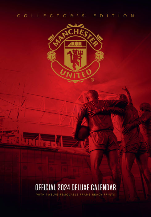 2024 Manchester United FC Collector's Edition Large Wall Calendar
