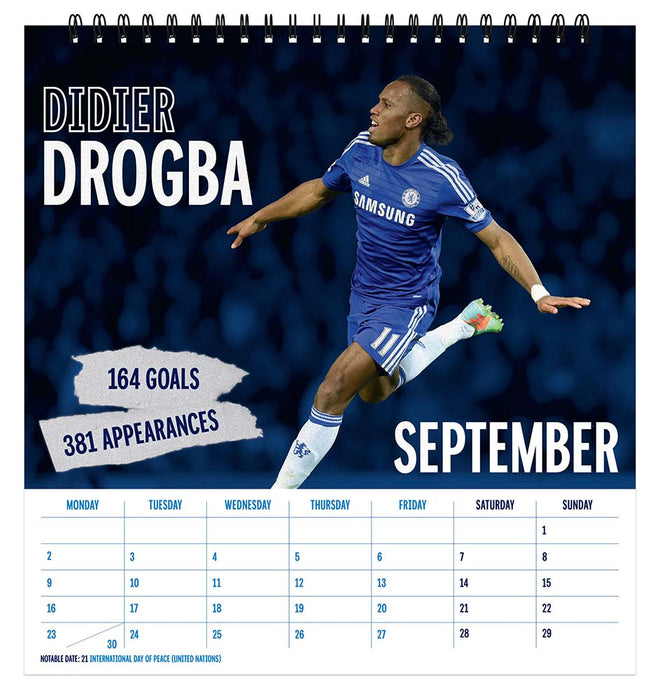 2024 Chelsea FC Desk Easel Calendar
