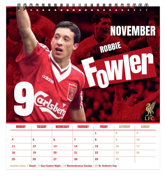 2024 Liverpool FC Desk Easel Calendar — Calendar Club