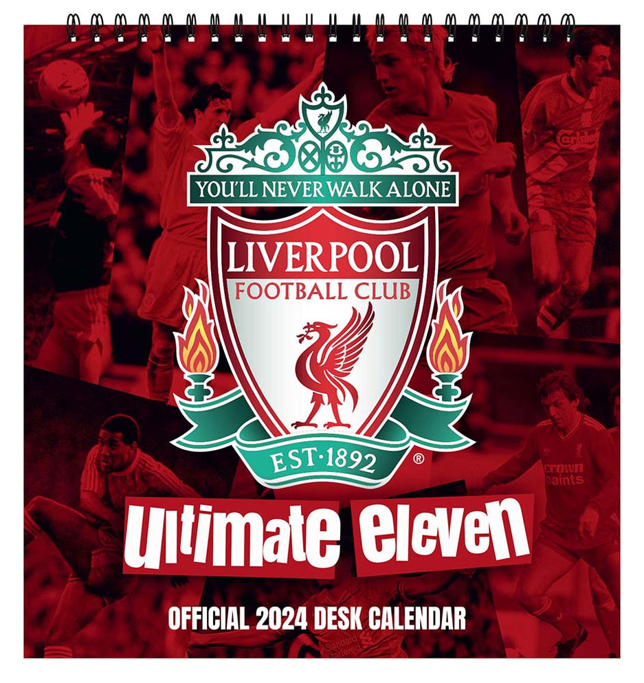 2024 Liverpool FC Desk Easel Calendar — Calendar Club