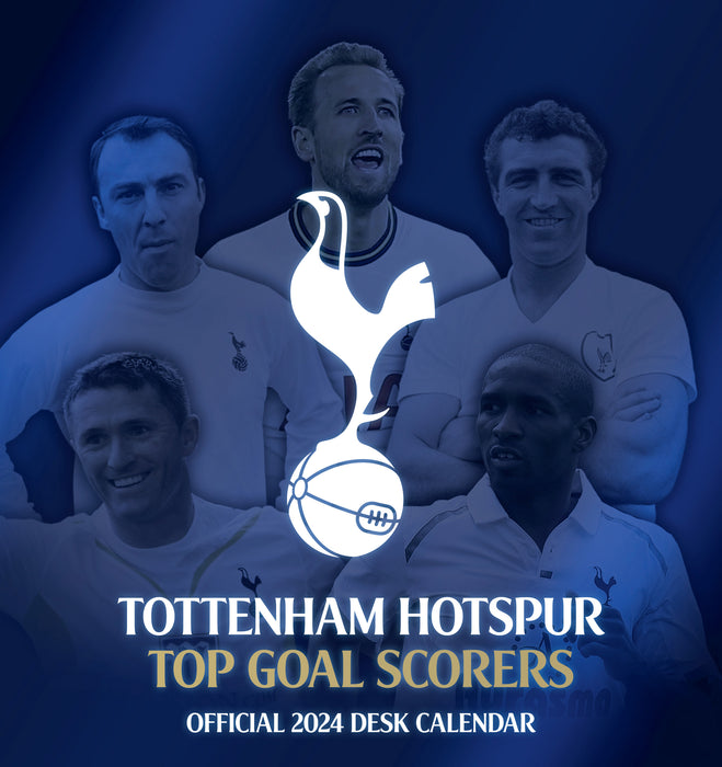2024 Tottenham Hotspur FC Desk Easel Calendar