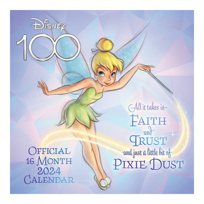 2024 Disney 100 Years Special Wall Calendar