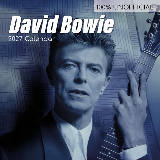 David Bowie 2027 Square Wall Calendar