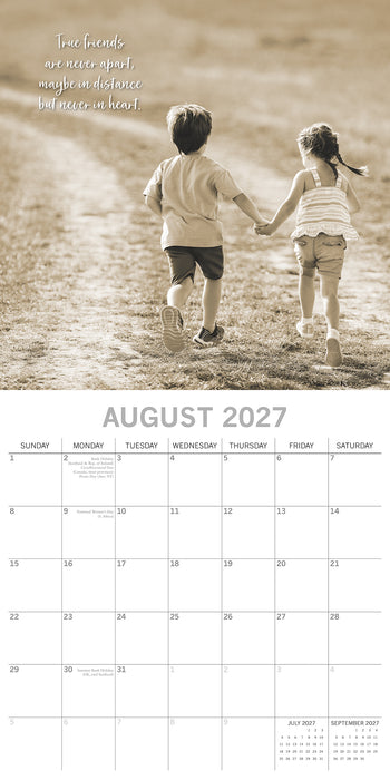 Friendship 2027 Square Wall Calendar (Online Exclusive)