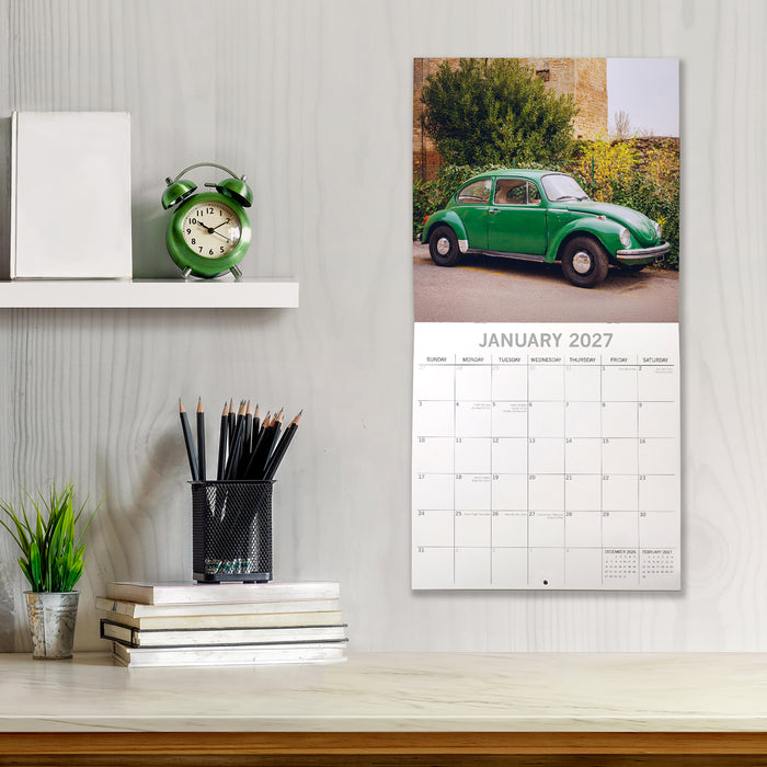 Classic Beetles 2027 Square Wall Calendar (Online Exclusive)
