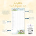 Family Organiser The Wildlife  2027 Square Wall Calendar