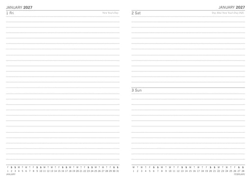 Klimt 2027 Daily Diary