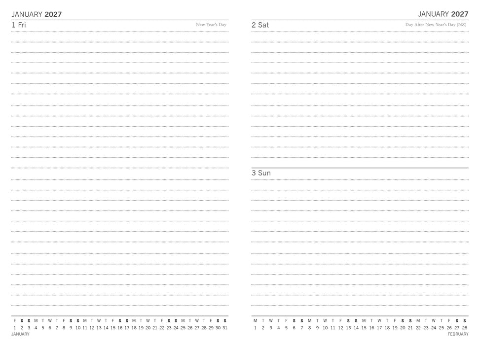 Klimt 2027 Daily Diary