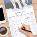 English Setter 2027 Square Wall Calendar