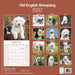 Old English Sheepdog 2027 Square Wall Calendar
