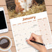 Rabbits Lop Eared 2027 Square Wall Calendar