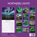 Northern Lights 2027 Square Wall Calendar
