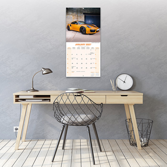 Porsche 2027 Square Wall Calendar