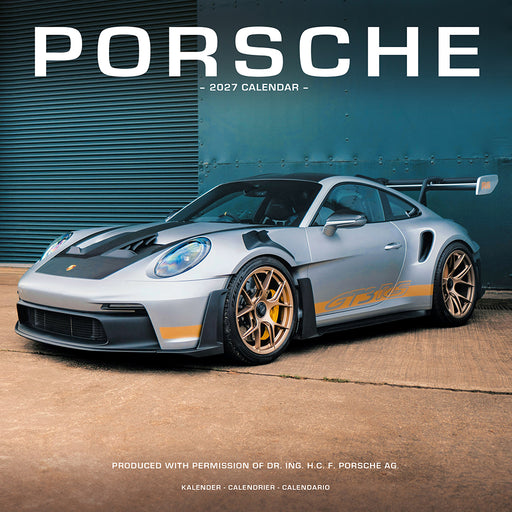 Porsche 2027 Square Wall Calendar