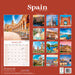 Spain 2027 Square Wall Calendar