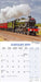 Steam Trains 2027 Square Wall Calendar