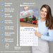 Steam Trains 2027 Square Wall Calendar