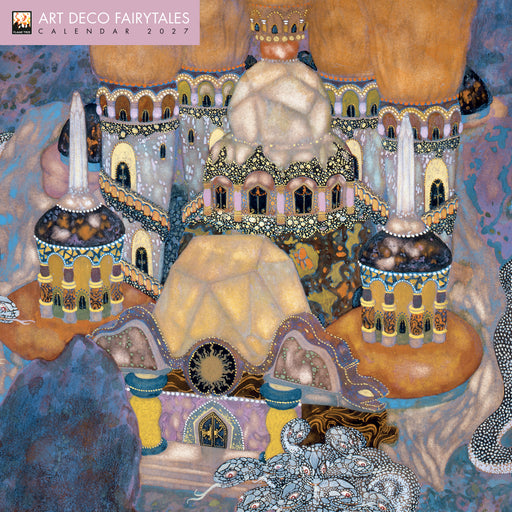 Art Deco Fairytales 2027 Square Wall Calendar