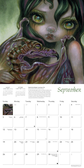 Strangeling by Jasmine B Griff 2027 Square Wall Calendar