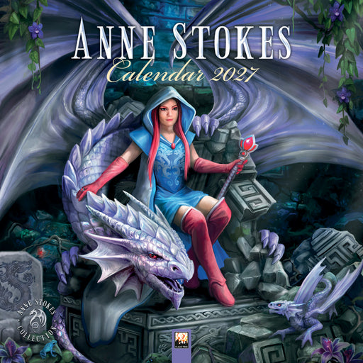 Anne Stokes 2027 Square Wall Calendar