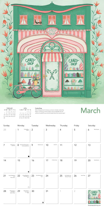 Maja Lindberg 2027 Square Wall Calendar