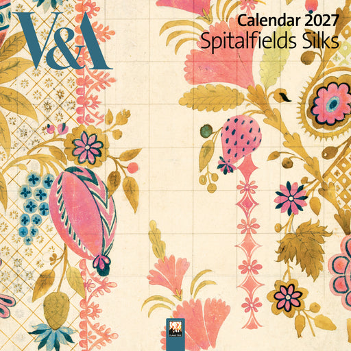 Spitalfields Silks 2027 Square Wall Calendar