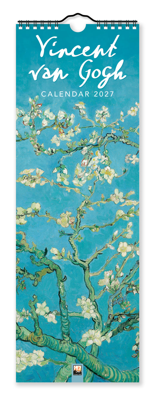 Vincent van Gogh 2027 Slimline Wall Calendar