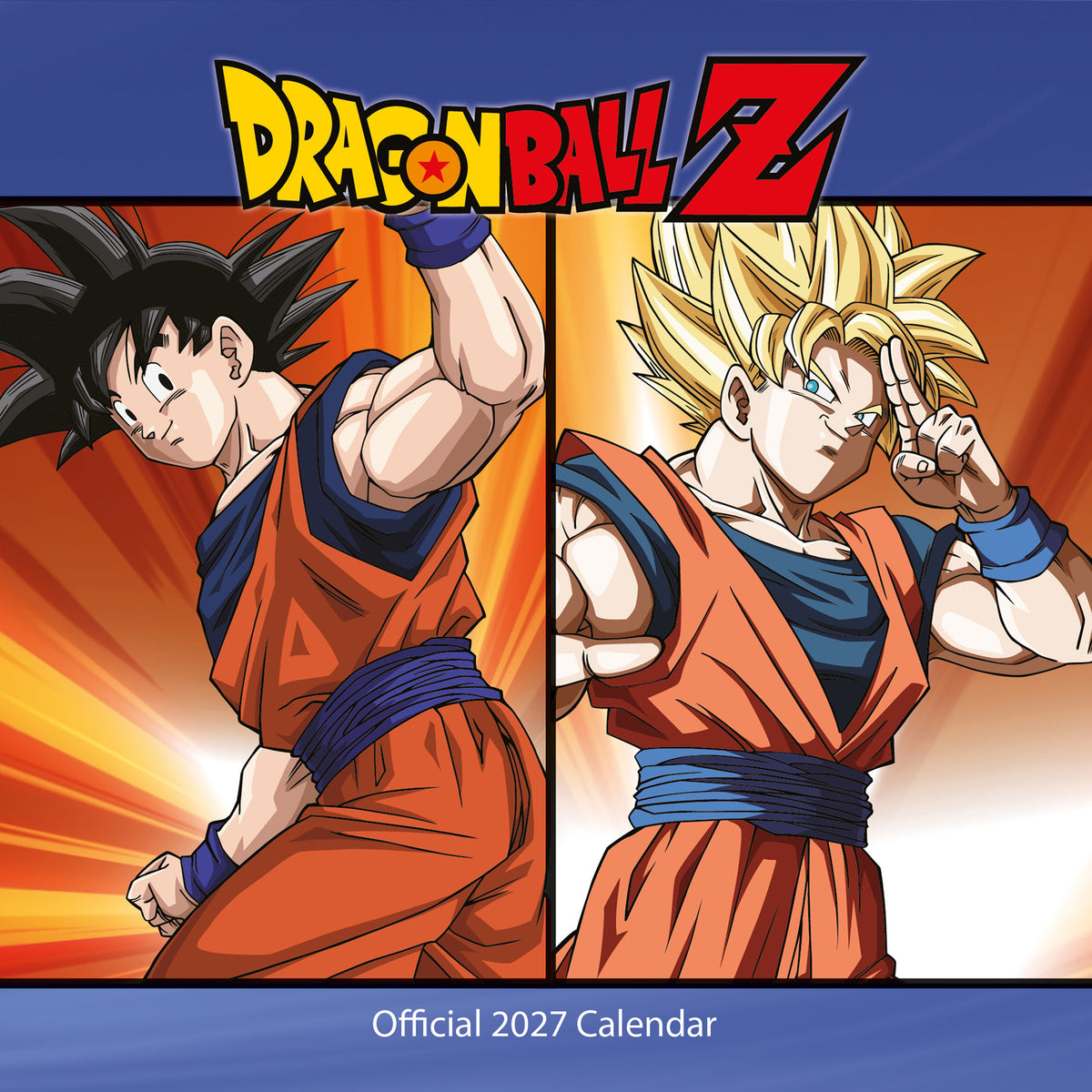 Calendar Club | Dragonball Z 2027 Square Wall Calendar