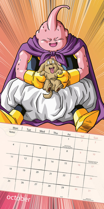 Dragonball Z 2027 Square Wall Calendar