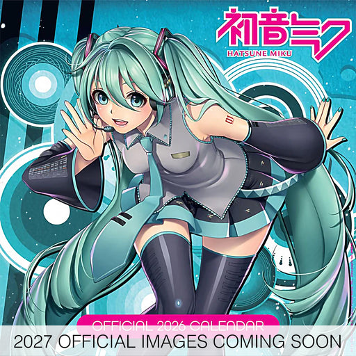 Hatsune Miku 2027 Square Wall Calendar