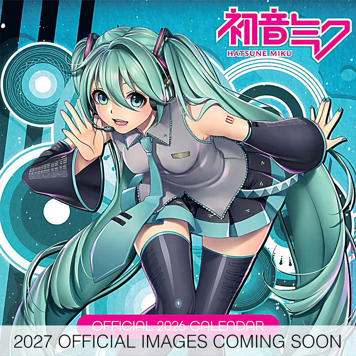 Hatsune Miku 2027 Square Wall Calendar