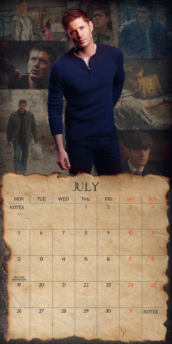 Supernatural 2027 Square Wall Calendar
