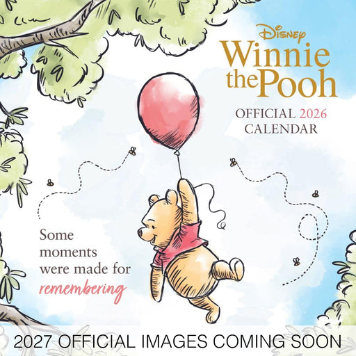 Winnie The Pooh 2027 Square Wall Calendar