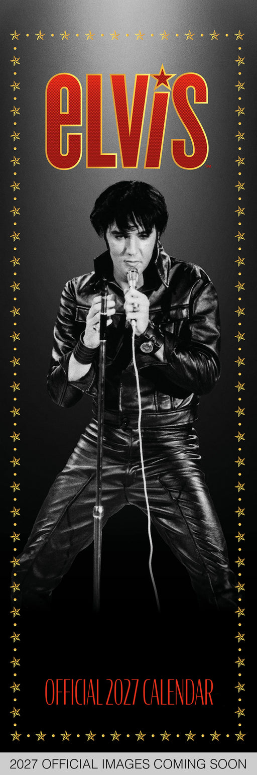 Elvis 2027 Slimline Wall Calendar