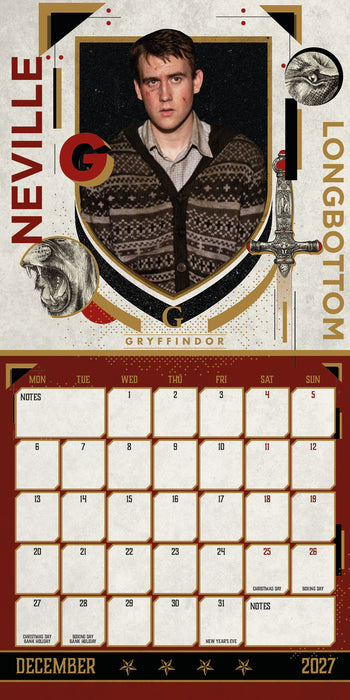 Harry Potter 2027 Mini Wall Calendar