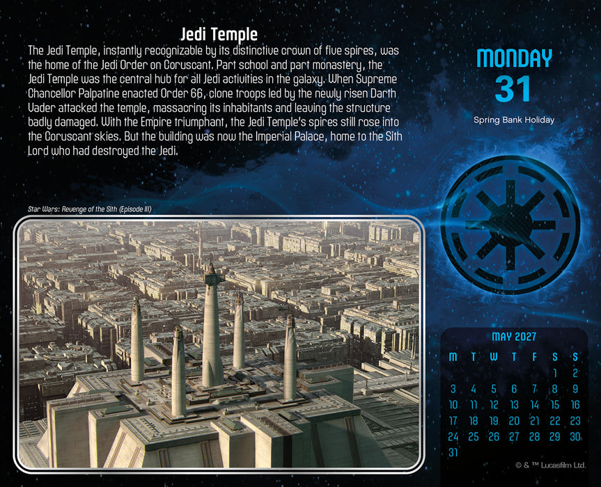 Star Wars 2027 Page-A-Day Calendar